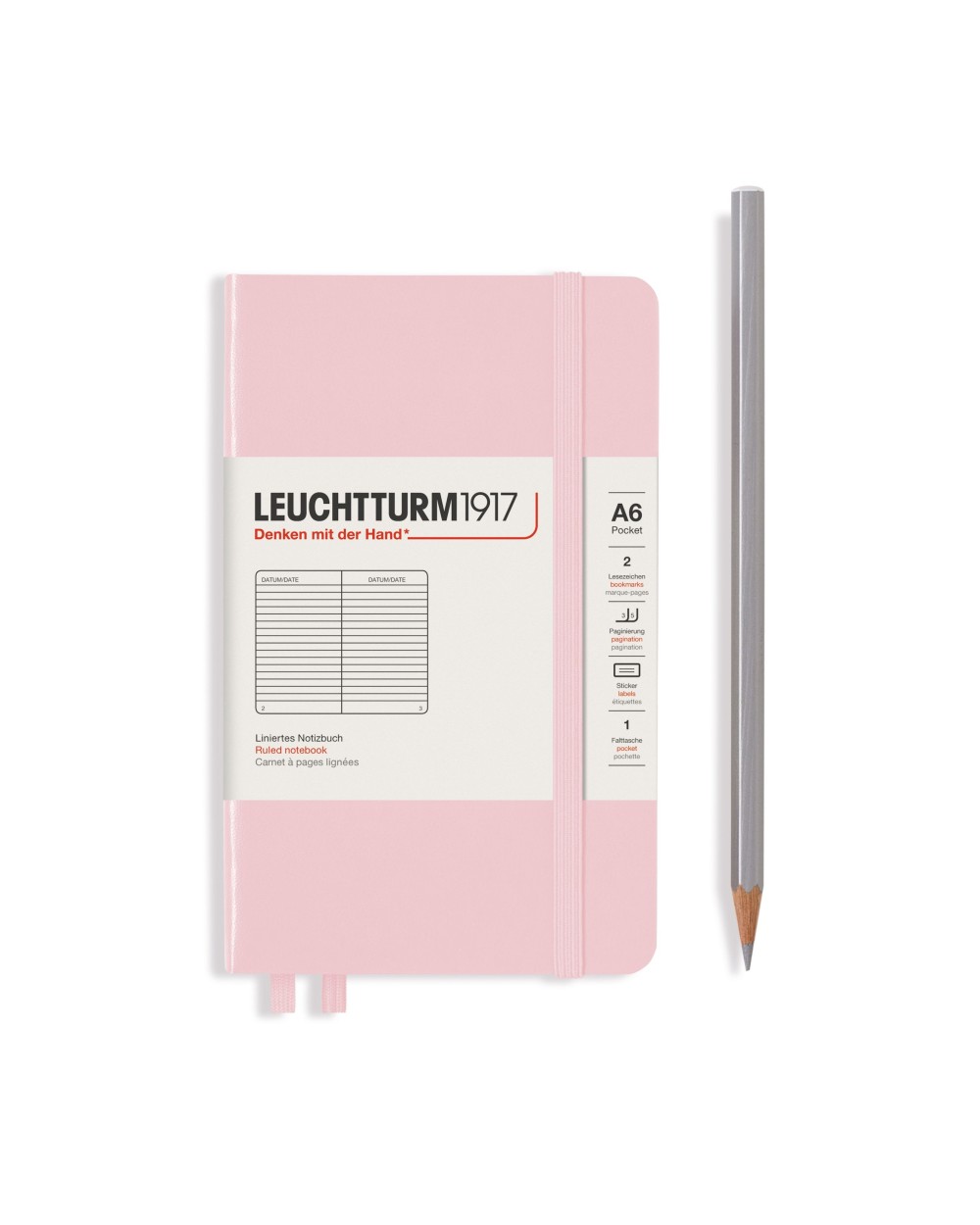 CARNET DE NOTES - POCKET (A6) - LIGNE - LEUCHTTURM1917