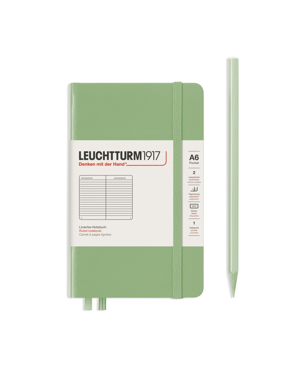 CARNET DE NOTES - POCKET (A6) - LIGNE - LEUCHTTURM1917