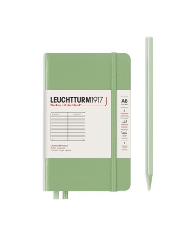 CARNET DE NOTES - POCKET (A6) - LIGNE - LEUCHTTURM1917