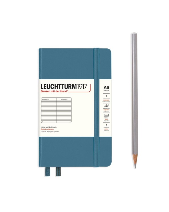 CARNET DE NOTES - POCKET (A6) - LIGNE - LEUCHTTURM1917