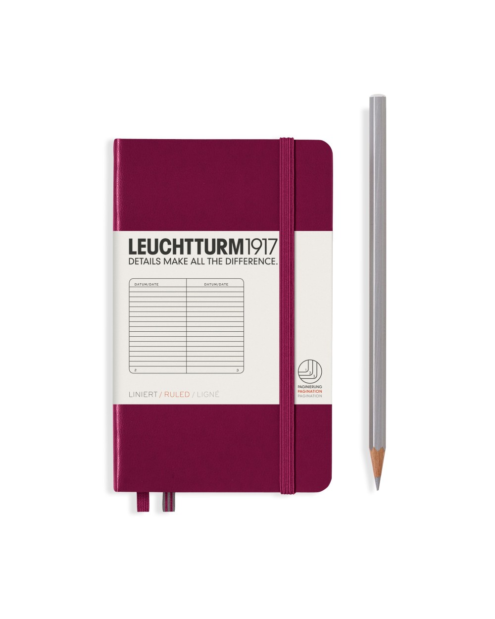 CARNET DE NOTES - POCKET (A6) - LIGNE - LEUCHTTURM1917