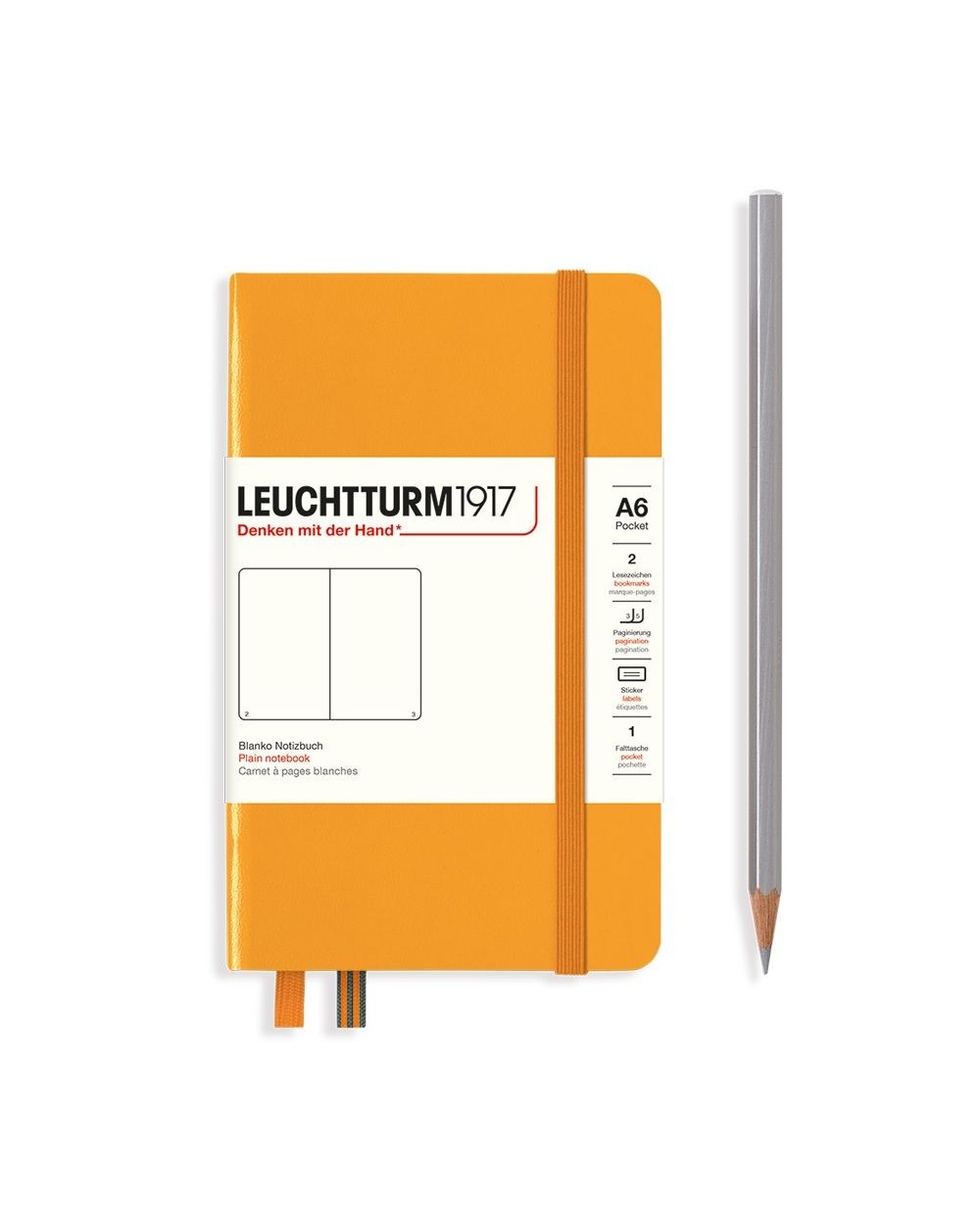 CARNET DE NOTES - POCKET (A6) - BLANC - LEUCHTTURM1917