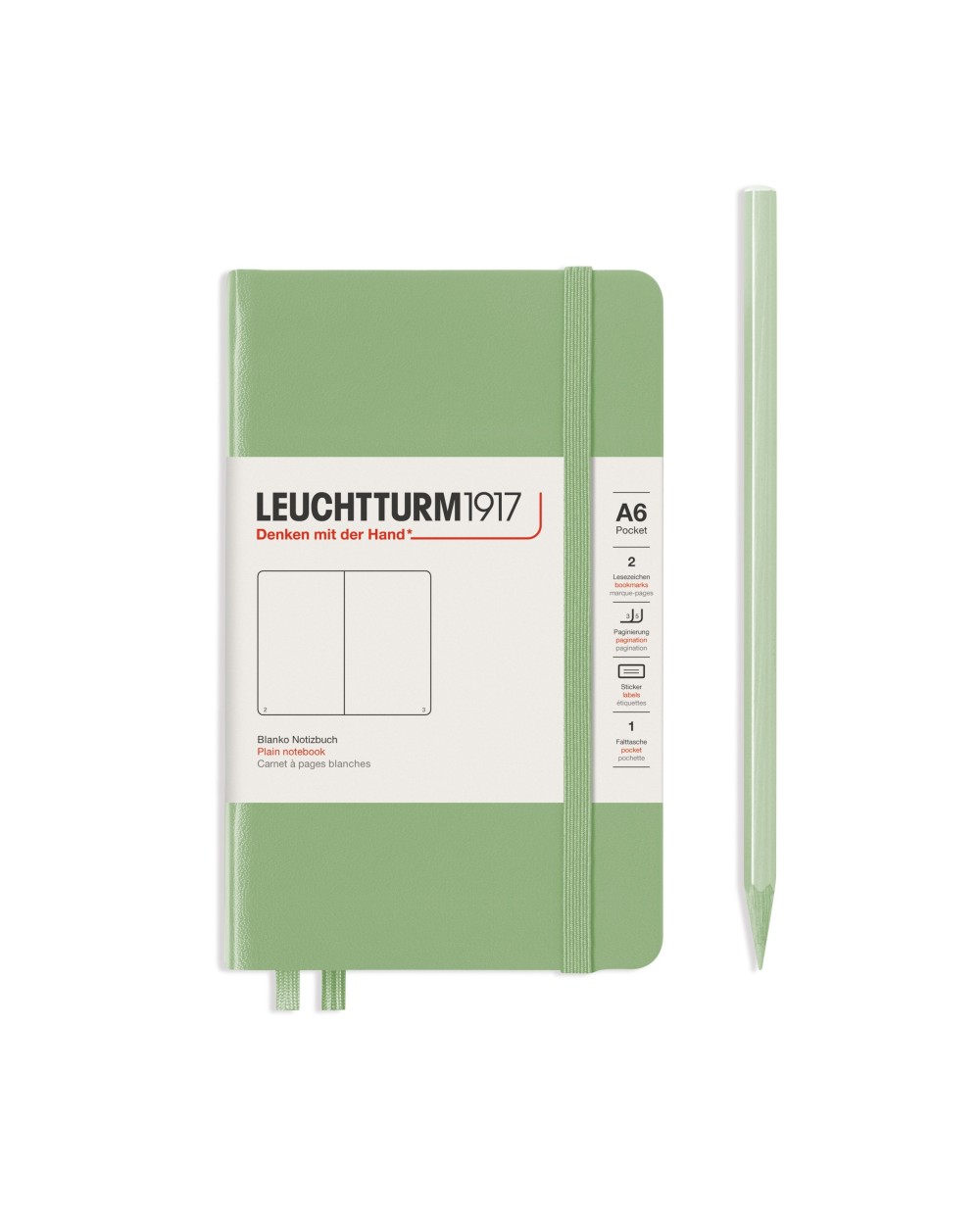 CARNET DE NOTES - POCKET (A6) - BLANC - LEUCHTTURM1917