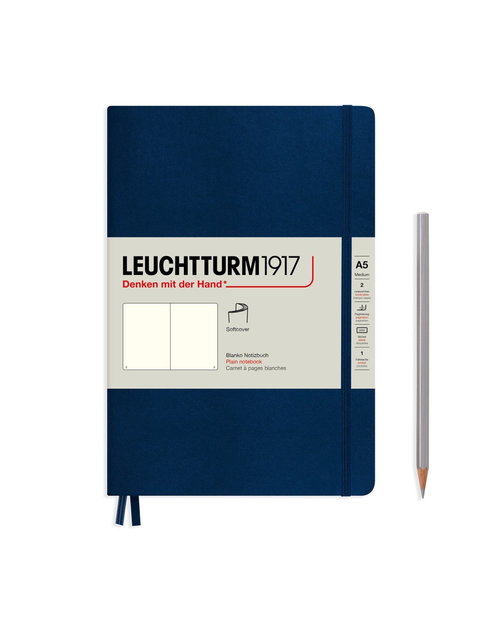 CARNET A5 - SOFTCOVER - UNI - LEUCHTTURM 1917