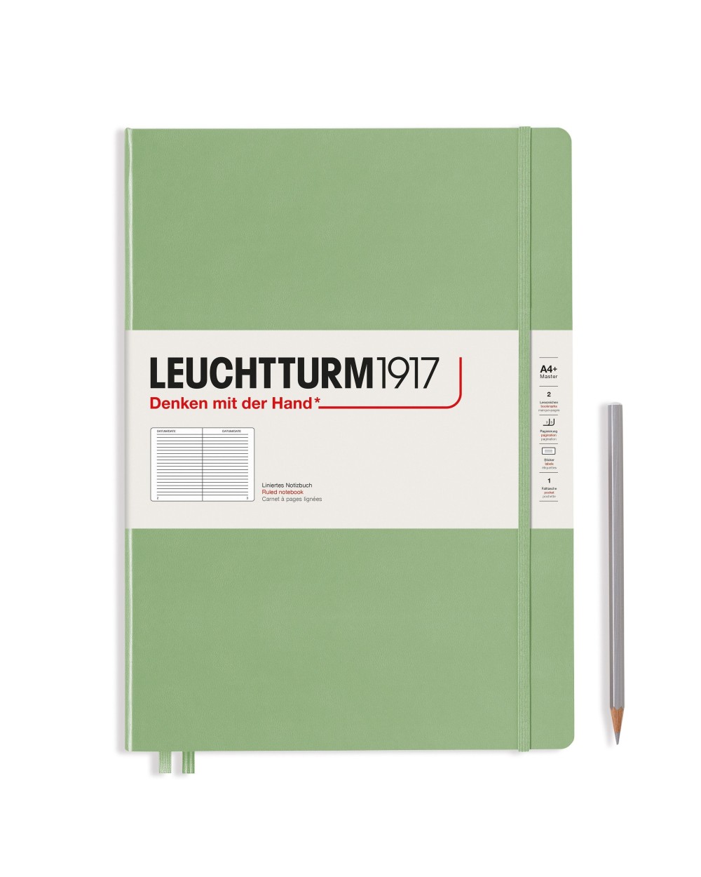 CARNET - MASTER SLIM (A4+) -LIGNE -  LEUCHTTURM1917