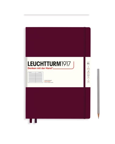 CARNET - MASTER SLIM (A4+) -LIGNE -  LEUCHTTURM1917