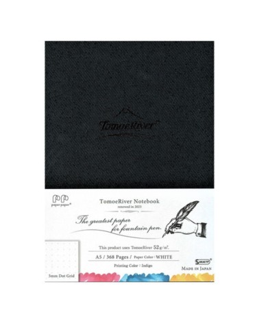 TOMOE RIVER NOTEBOOK (A5) - 368 pages - 52g/m² - POINTILLES