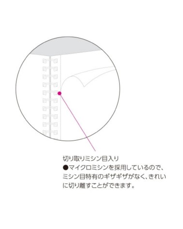 CARNET A SPIRALES (B6) - CAMPUS NOTES - LIGNE/POINTILLES - KOKUYO