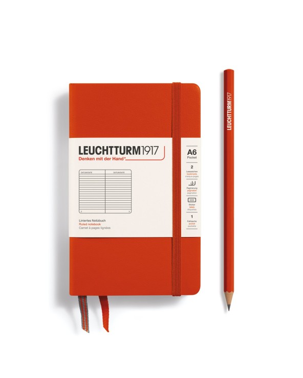 CARNET DE NOTES - POCKET (A6) - LIGNE - LEUCHTTURM1917