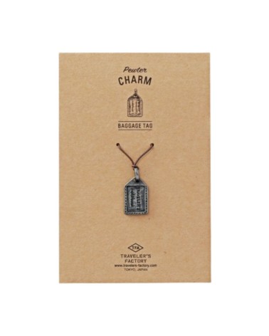 TF CHARM - ETIQUETTE BAGAGE - TRAVELER'S FACTORY