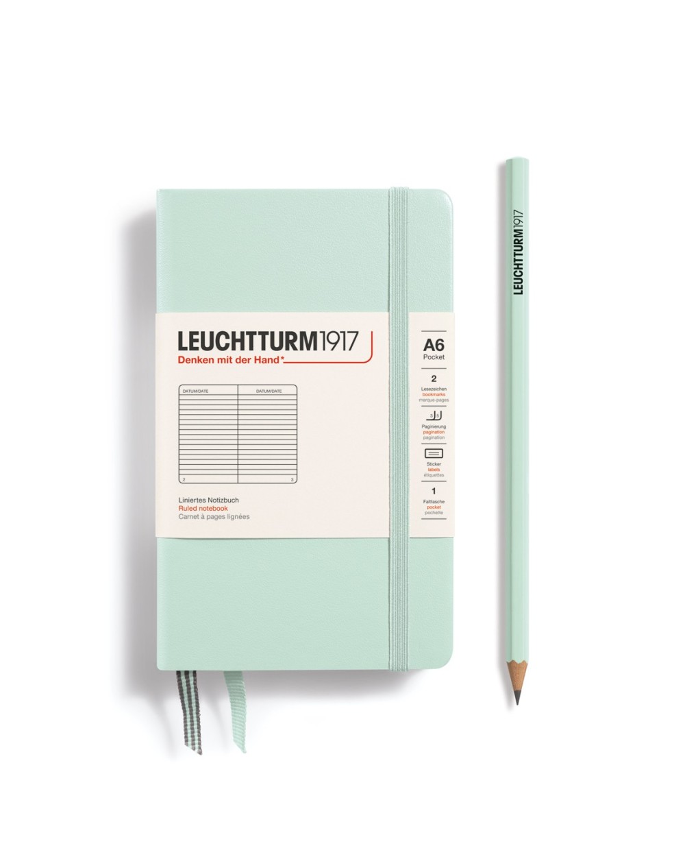 CARNET DE NOTES - POCKET (A6) - LIGNE - LEUCHTTURM1917