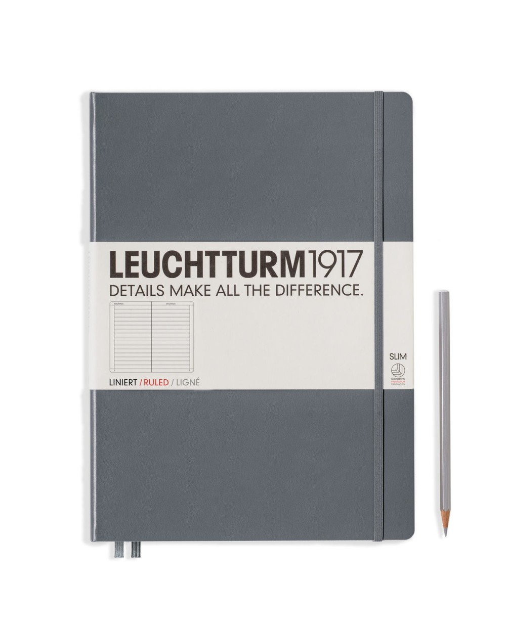 CARNET - MASTER SLIM (A4+) -LIGNE -  LEUCHTTURM1917