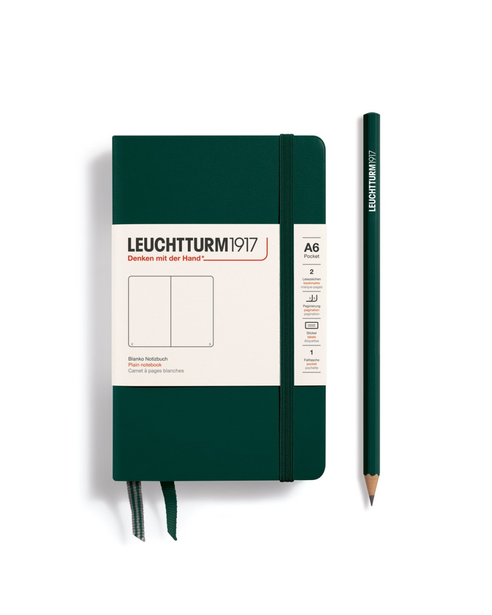 CARNET DE NOTES - POCKET (A6) - BLANC - LEUCHTTURM1917