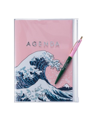 AGENDAS 2026 (A5) - 16 mois - VAGUE JAPONAISE - MARK'S