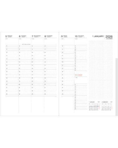 AGENDAS 2026 (A5) - 16 mois - VAGUE JAPONAISE - MARK'S