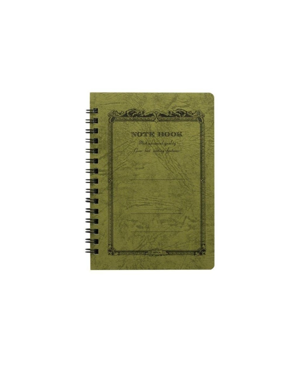 Carnet à spirales APICA - CD Twin Ring (A6)