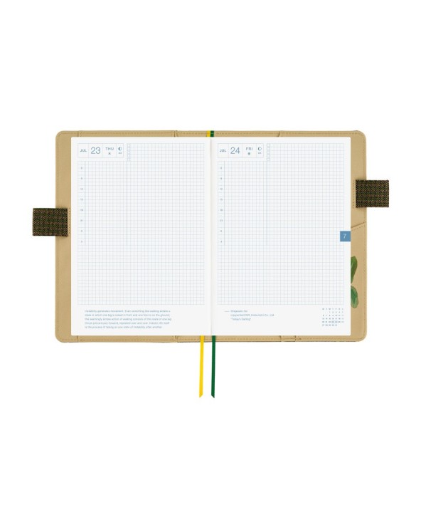 Hobonichi Techo 2026 - Couverture A5 – Hobonichi × Tolight – Garden of Botany