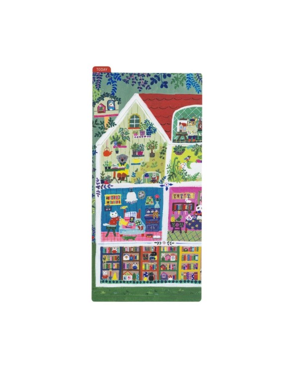 Hobonichi – Sous-main (Pencil Board)  pour Weeks – Yumi Kitagishi « Animal Condo »