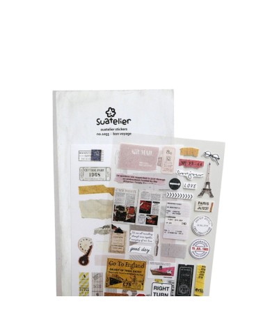 Daily Deco Stickers - Bon Voyage - SUATELIER DESIGN