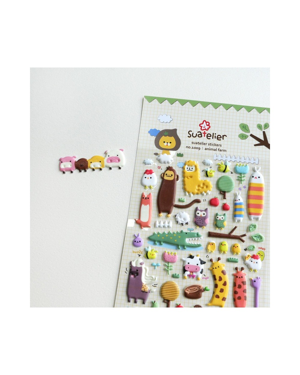 DAILY DECO – Stickers “Animal Farm” - SUATELIER DESIGN