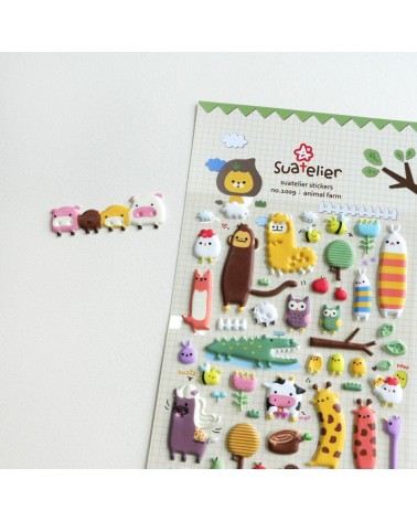 DAILY DECO – Stickers “Animal Farm” - SUATELIER DESIGN
