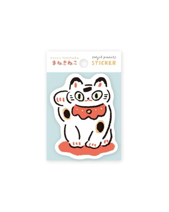 Sticker "Maneki-neko" – Hyōgen-sha x Takahata Masao - COZYCA