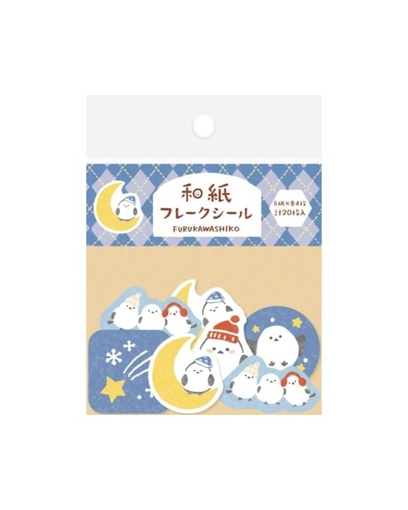 Stickers "Flocons de Washi – Collection Hiver" -  FURUKAWASHIKO
