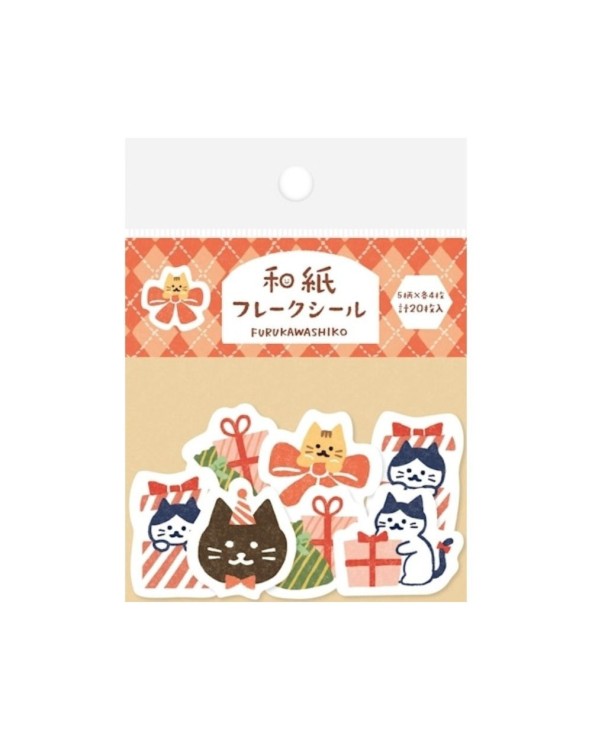 Stickers "Flocons de Washi – Collection Hiver"  -  FURUKAWASHIKO
