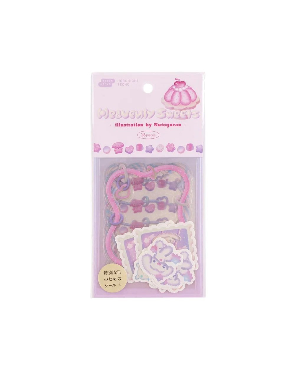 HOBONICHI TECHO - Stickers "Heavenly Sweets – Unforgettable Day"