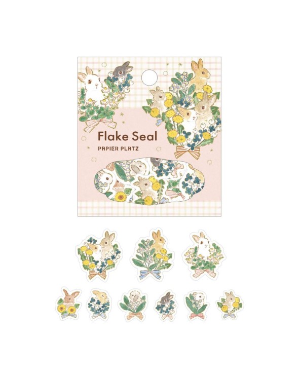 Stickers "Flake Seal Dorés" – MORIYAMASHINAKO X PAPIER PLATZ