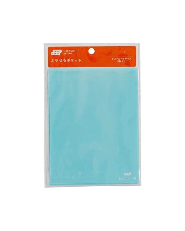 HOBONICHI – Poche supplémentaire – Format carte postale – Lot de 5