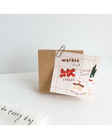 Daily Deco Sticker - Market - SUATELIER DESIGN