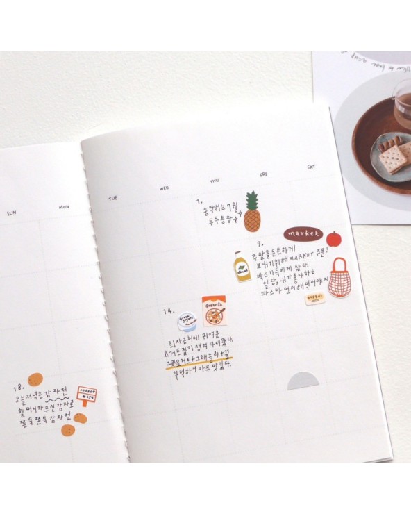 Daily Deco Sticker - Market - SUATELIER DESIGN