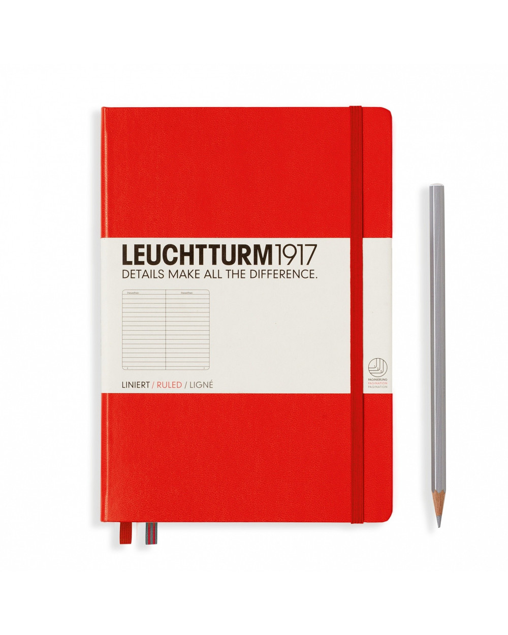 CARNET DE NOTES - MEDIUM (A5) - LIGNE  - LEUCHTTURM 1917