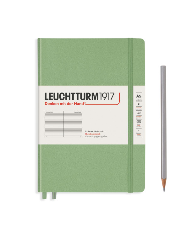 CARNET DE NOTES - MEDIUM (A5) - LIGNE  - LEUCHTTURM 1917