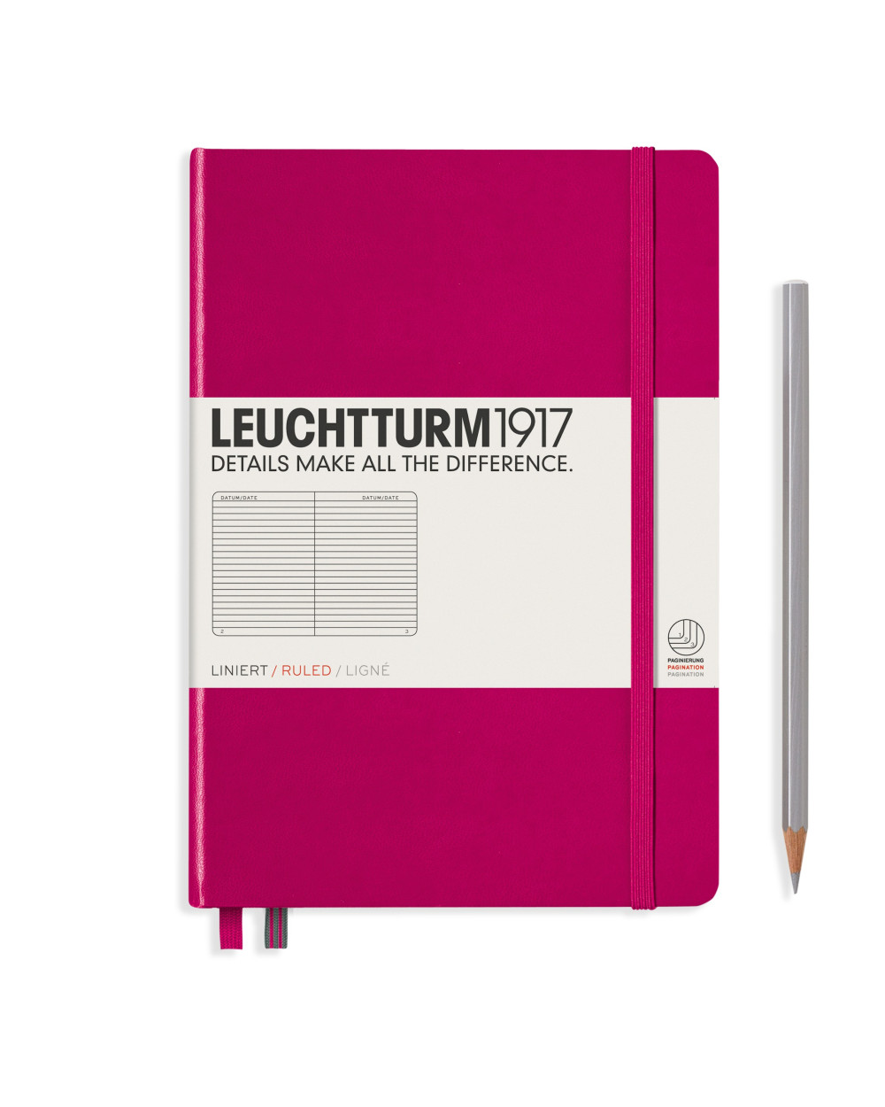 CARNET DE NOTES - MEDIUM (A5) - LIGNE  - LEUCHTTURM 1917