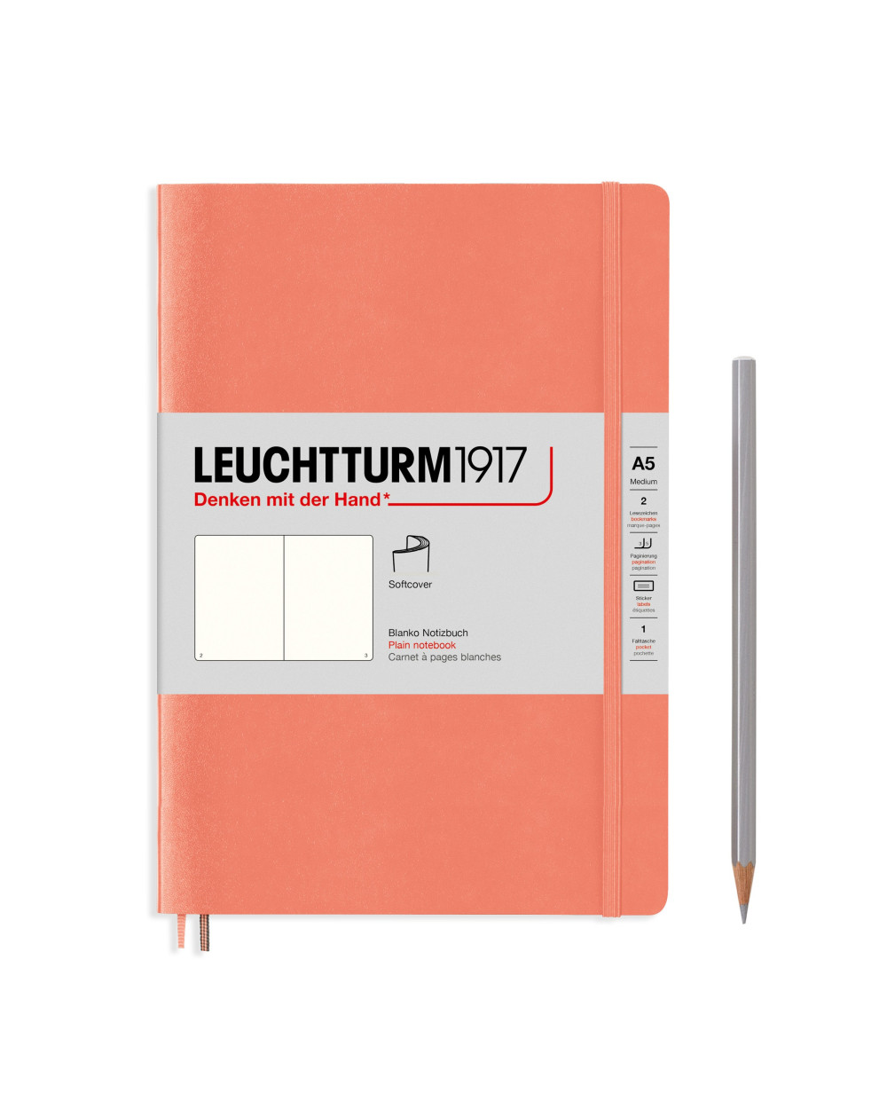 CARNET A5 - SOFTCOVER - UNI - LEUCHTTURM 1917