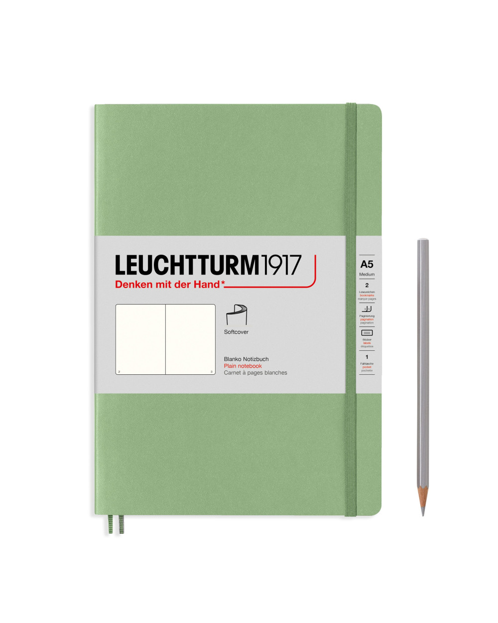 CARNET A5 - SOFTCOVER - UNI - LEUCHTTURM 1917