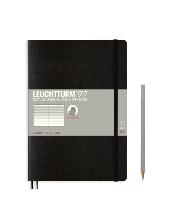 CARNET - COMPOSITION (B5) - COUVERTURE SOUPLE - LIGNE - LEUCHTTURM1917