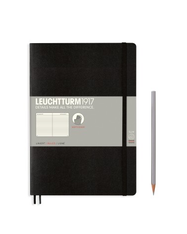 CARNET - COMPOSITION (B5) - COUVERTURE SOUPLE - LIGNE - LEUCHTTURM1917